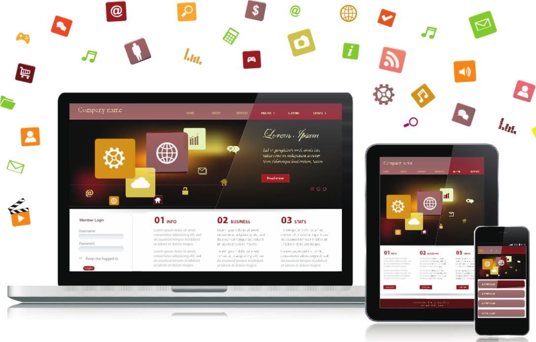 Responsive Web Site